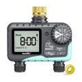 RAINPOINT Sprinkler Timer 2 Outlet, Water Timer for Garden Hose, Programmable Drip Irrigation for Yard Outdoor