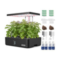 iDOO Hydroponics Growing System Kit 12Pods, Christmas Gifts for Women Mom, Herb Garden Indoor with LED Grow Light for