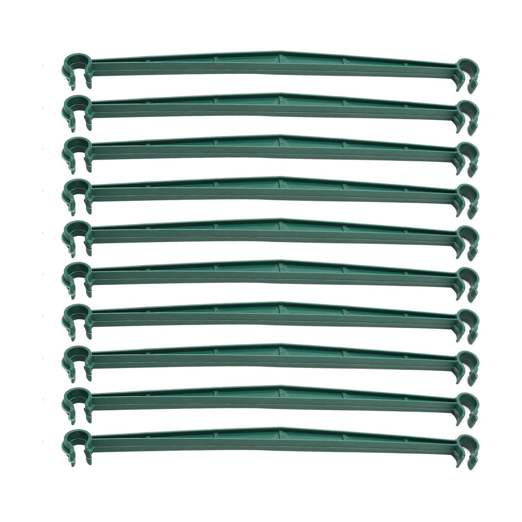 100 PCS Stake Arms for Tomato Cage, 12.8” Expandable Trellis Connectors,Plant Support Garden Stakes, Tomato Stake