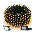 TW SHINE Christmas Lights, 200 LED 66FT Outdoor Christmas Lights Plug in with 8 Modes, Waterproof Light Outdoor, Indoor Xmas Decorations for Party Yard House Decor, Warm White