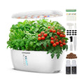 12 Pods Indoor Garden Hydroponics Growing System Kit with LED | Plant Germination Kit, Tabletop Herb Garden with Grow