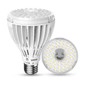 SANSI 32W Grow Light Bulb for Indoor Plants, 350W Equivalent, Full Spectrum | LED Grow Bulb, High PPFD with Optical
