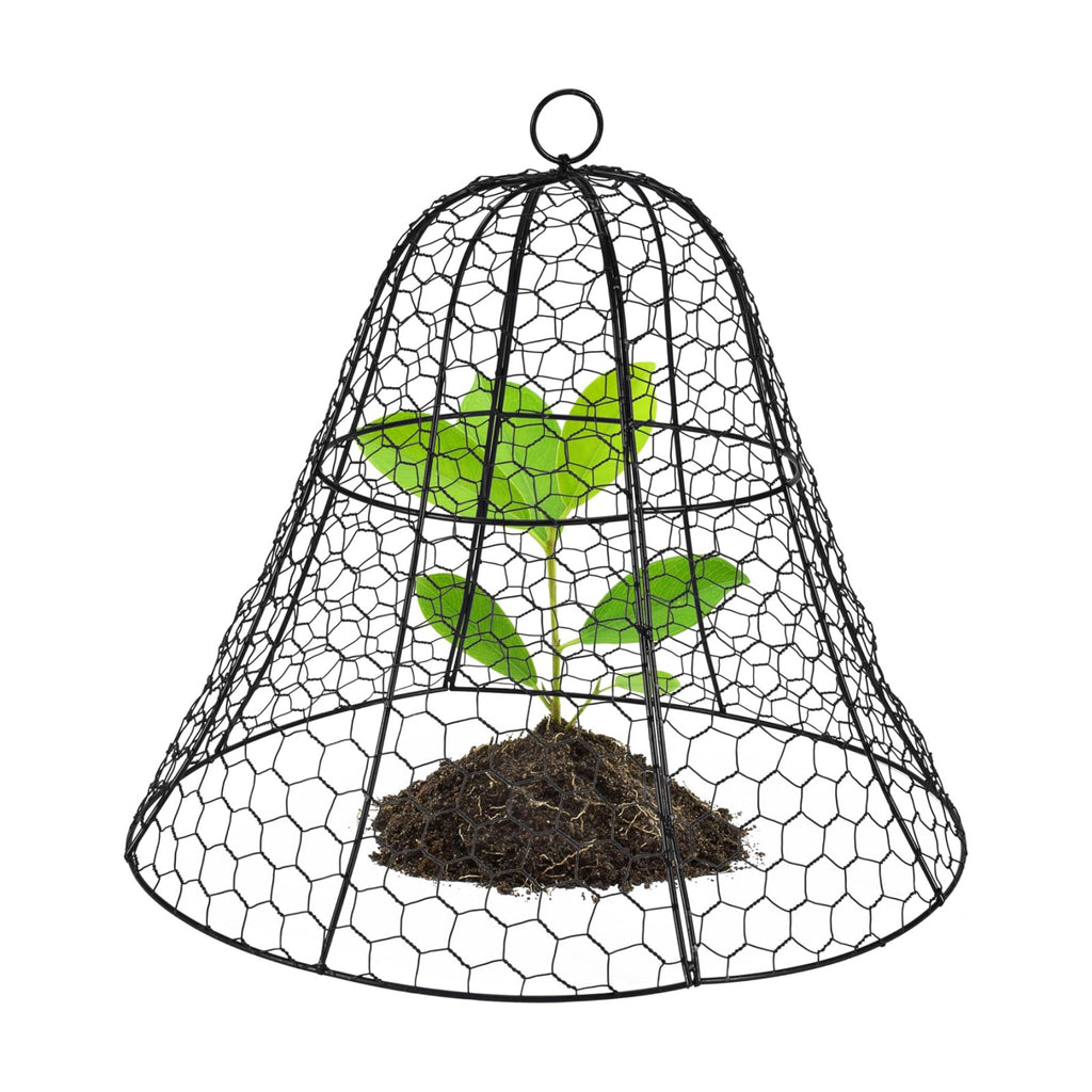 Homarden Garden Cloche Plant Protectors from Animals - Bell Screen Shape Plant Cage - Garden Protection from Animals