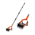 Walensee Rotary Cultivator Garden Tool, Tiller & Weeder & Stirrup Hoe | Star-shaped rotating tines break up soil