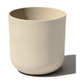 Veradek Round Lima Plastic Planter Pots for Indoor/Outdoor Garden Use, Sand Color, 5 Year Warranty | Made From a