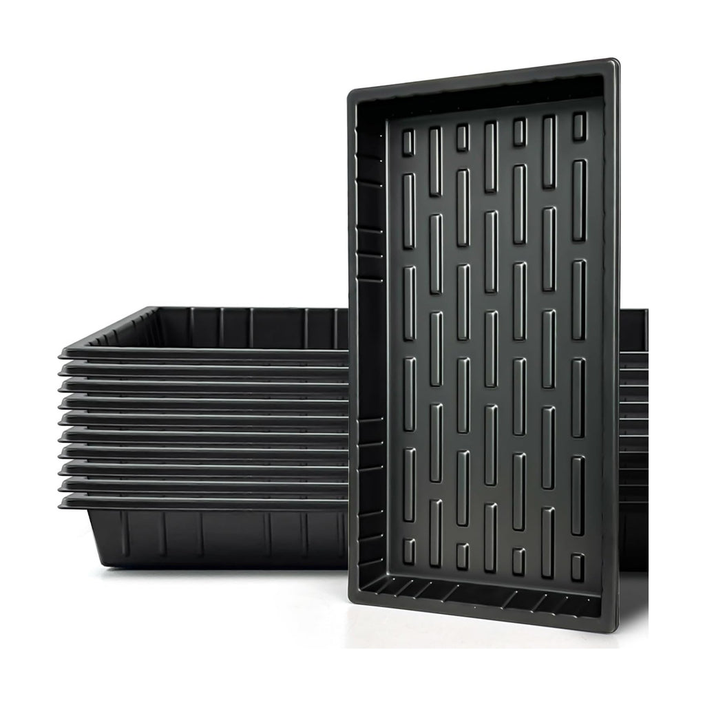 RooTrimmer Growing Trays, 1020 Plant Nursery Trays Heavy Duty Seed Starter Flat Seedling Tray for 72/128 Cell Plug Tray