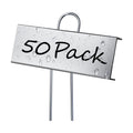 50 Pack Metal Plant Labels for Outdoor Garden Waterproof Plant Markers, Labels Garden Markers for Seedlings Herbs