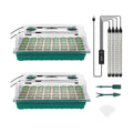Sondiko Seed Starter Tray with Grow Light, 80 Cells Starter Kit | Seedling Tray Kit with Humidity Dome, Adjustable