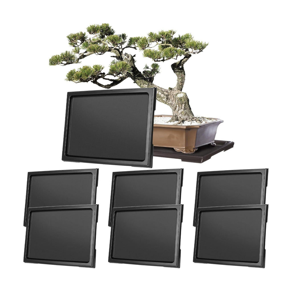 Pinkunn 6 Pcs Bonsai Humidity Tray for Indoors and Outdoor Rectangular Drip