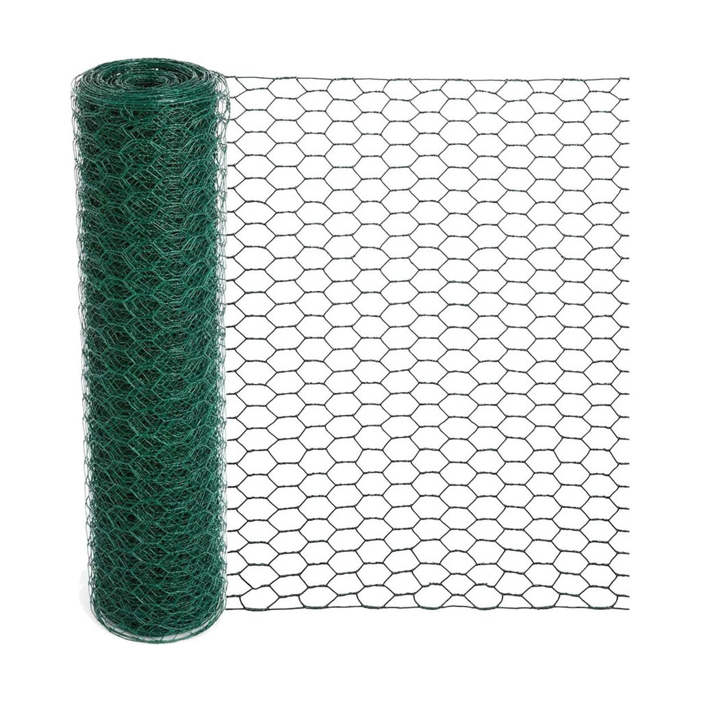 Mklsit Chicken Wire for Floral Arrangements, 15.7 x 157 Inches, Green