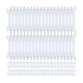 80Pcs Tomato Hooks with String, Support Hooks, Holder & Plant Support Clips with 33.3ft Twine to Prevent Pinching or