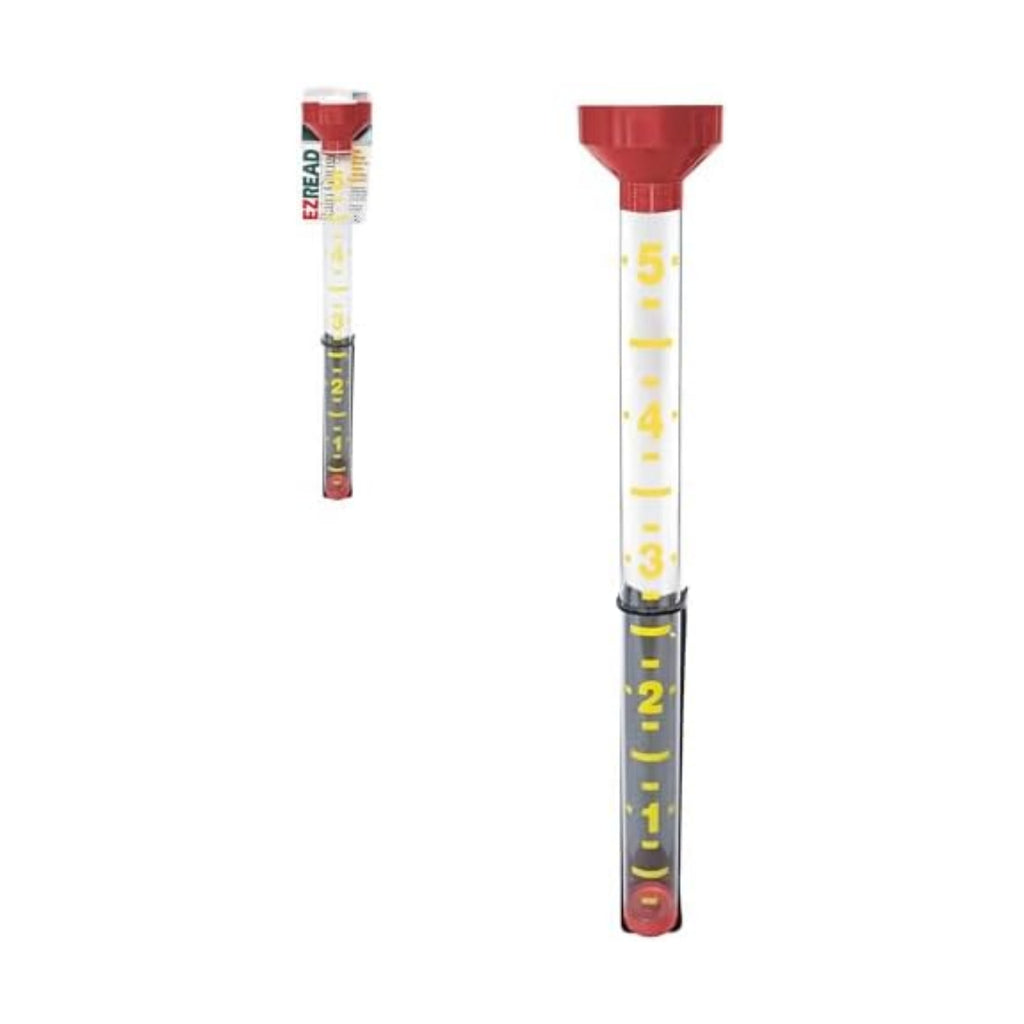 Headwind EZRead 26” Giant Professional Outdoor rain Gauge, USA Made Heavy Duty All Weather Freeze Proof mountable with Float, Red (820-0006)