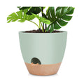 YNNICO 12 inch Large Self Watering Plant Pots, Flower Pots Planters with Multi Mesh Drainage Holes for Indoor Outdoor