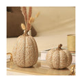 DN DECONATION Thanksgiving Pumpkins Fall Decor, Carved Pumpkin Table Decor