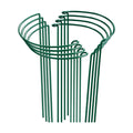 HiGift 16 Pack 24 Inch Plant Support Stakes, 10" Wide x 24" High Half Round Metal Garden Plant Stake Peony Support
