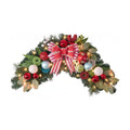 Valery Madelyn Pre-Lit Christmas Swag Decoration 24 Inch Elf Red Green