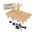 Multi Seed Dibber Garden Tool - Seedling Spacing Tool with Handle - Plant Dibber Yard - Seed Spacer - Made in England