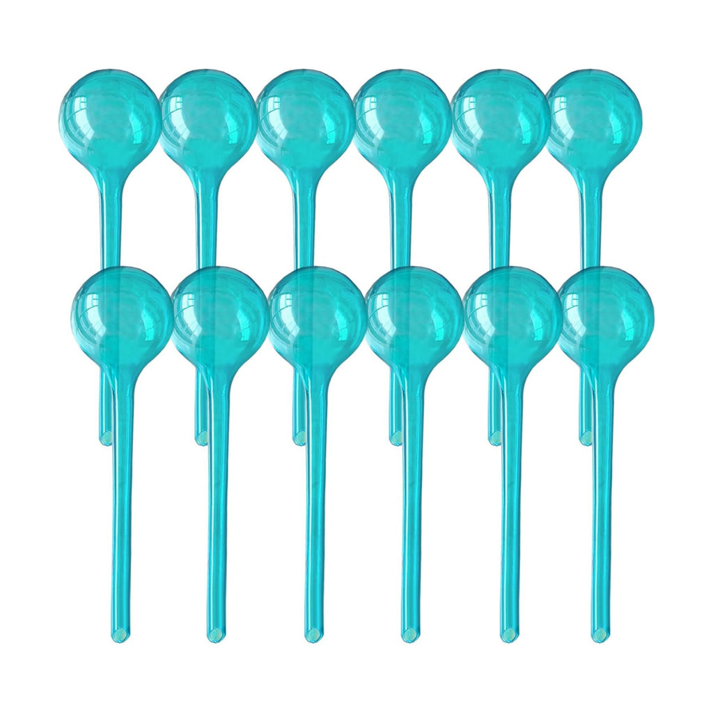 Plant Self Watering Globes, Large 12pcs Flower Automatic Watering Bulbs, Plastic Plant Flower Self Watering Devices