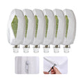 Alpurple 6 Packs Winter Zipper Plant Covers - 47" X 31.5" Warm Plant Protection Cover Bags, Frost Cloth Blanket
