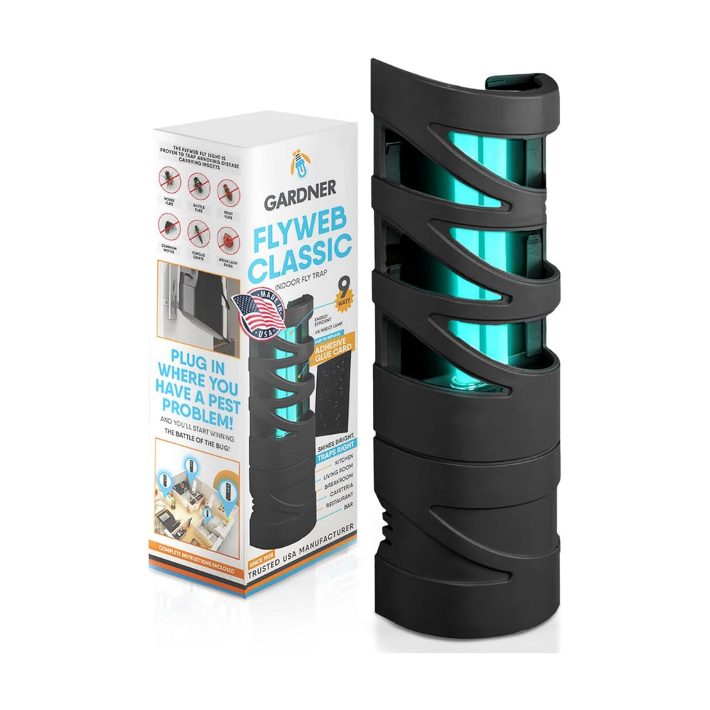 FlyWeb - Fruit Fly Traps for Indoors, Gnat Traps for House Indoor - Made in USA, Fruit Fly Killer, Non Bug Zapper
