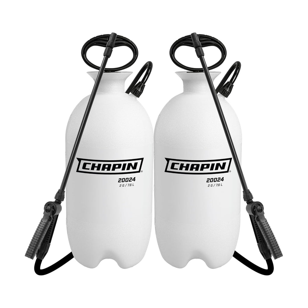 Chapin 2-Gallon Pump Sprayer, Reliable Spray for Daily Use, 2pk | Lightweight tank; for home and garden use, for weed
