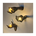 DAZONGE Halloween Decor 3Set Creepy Hands with Candles Halloween Wall Decor