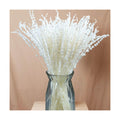 Glicrili Dried Lavender Flowers Real Stems White Bouquet for Vase Decor