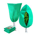 Homimp Plant Covers Freeze Protection, 2 Pack Frost Covers with Zipper Drawstring (71" x 47.3") Plant Protection Cover