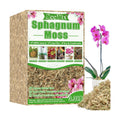 3.3 lb Premium Sphagnum Moss Bulk, Dried Long Fiber Orchid Sphagnum Peat Moss for Indoor Outdoor Plants, Carnivorous