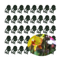Orchid Clips for Plants Support (100, Green) for Small - Middle Climbing Plants Vine Plants & Single Stem Plants