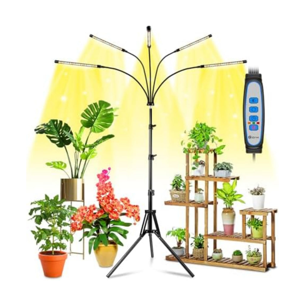 Wolezek Grow Lights for Indoor Plants Full Spectrum with Stand