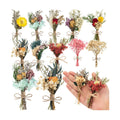 10 Pcs Dried Flowers for Crafts, Mini Dried Flowers Bouquet Bulk for Vase DIY Photo Bridesmaid Gift Birthday Decor