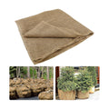 ANPHSIN 15ftx40in Natural Burlap Plant Covers Freeze Protection | Winter Frost Blankets Cloth Fabric Roll for Outdoor