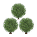 codree 3 Pcs Deer Netting for Shrubs- 7.8 x 7.8 Ft Deer Plant Netting Cover- Reusable Garden Plants Mesh Netting to