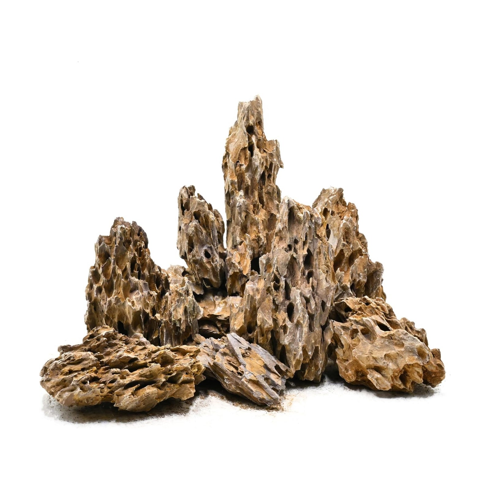 Natural Stone 20lb Aquarium Rocks for Aquarium Landscaping Models and PH Neutral Rocks Aquascaping Stones for