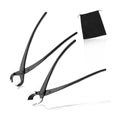 Bonsai Tool Set - 8" Concave Cutters and 8" Spherical Knob Cutters Carbon Steel Gardening Bonsai Pruning & Care Kit