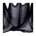 Whaline Halloween Black Creepy Cloth 500 x 87 inch Spooky Gauze Cloth Halloween Decoration for Haunted Houses Window Backdrops Doorways Party Supplies