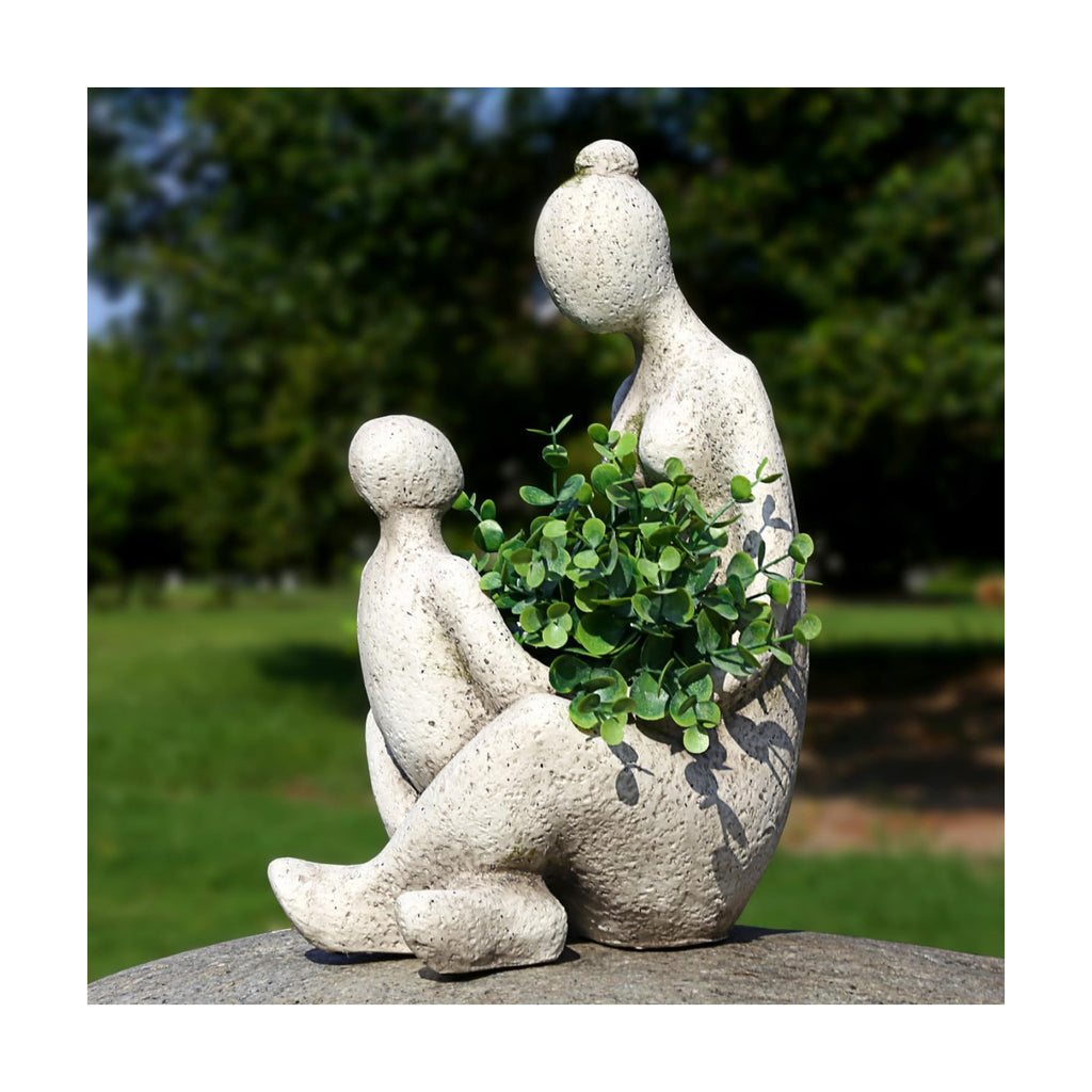 Unique Planters for Indoor Outdoor Plants Head Face Planter Pot Large Succulent Planters Flower Vase with Drainage Hole