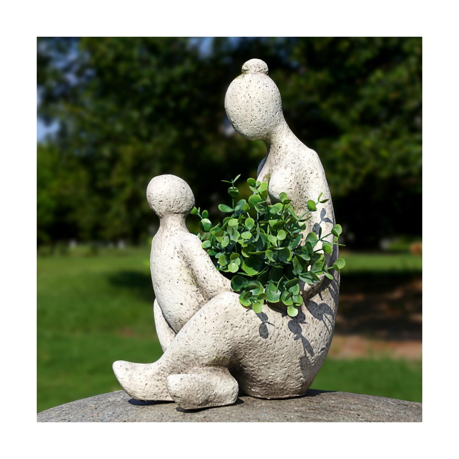 Unique Planters for Indoor Outdoor Plants Head Face Planter Pot Large Succulent Planters Flower Vase with Drainage Hole