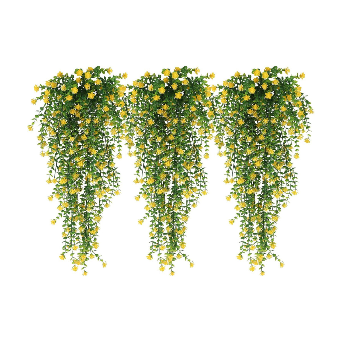 RECUTMS Outdoor Fake Hanging Plants,Draping Plant Vine,Faux Eucalyptus Leaf