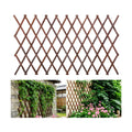 Expandable Garden Trellis, 38" x 89" Large Wooden Lattice Fence Wall Panel Lattice Trellis for Climbing Plants Outdoor