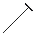 Sfcddtlg 64" Metal Ground Soil Probe Rod, Adjustable Soil Sample Probe | T-Handle Septic Tank Locator for Tile Probing