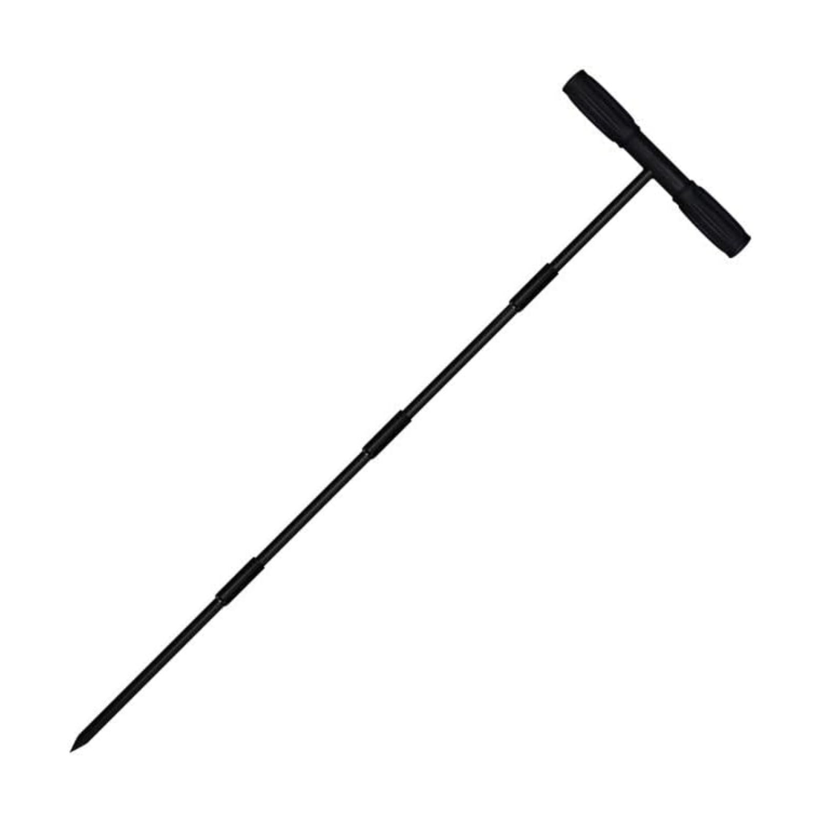 Sfcddtlg 64" Metal Ground Soil Probe Rod, Adjustable Soil Sample Probe | T-Handle Septic Tank Locator for Tile Probing