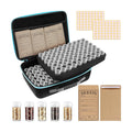 120 Slots Seed Storage Organizer with 20 Seed Envelopes | Sturdy Seed Organizer Storage Box with Zipper Bag Label