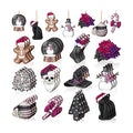 Maitys 36 Pcs Horror Christmas Ornaments Spooky Tree Decorations