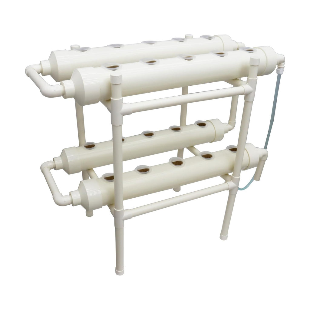 Hydroponic Growing System 20 Plant Site Hydroponics Gardening Grow 2 Layers 2 Rows 4 Tubes Planting System with Water