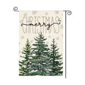 AVOIN colorlife Merry Christmas Pine Tree Garden Flag 12x18 Inch