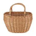 JJSQ Wicker Picnic Basket with Handles Woven Garden Harvest Market Basket Wicker Flower Basket for Storage Easter