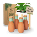 Ollas Plant Watering Globes - Terracotta Self Watering Planter Insert - Watering Bulbs for Indoor and Outdoor Plants