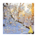 YUOROS 55 Pieces Snowflake Window Clings Christmas Window Stickers